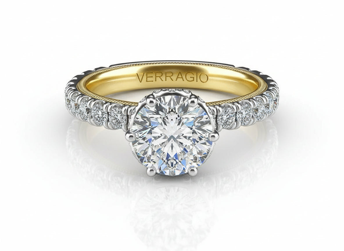 TRADITION - 210TR VERRAGIO Engagement Ring Birmingham Jewelry Verragio Jewelry | Diamond Engagement Ring TRADITION - 210TR