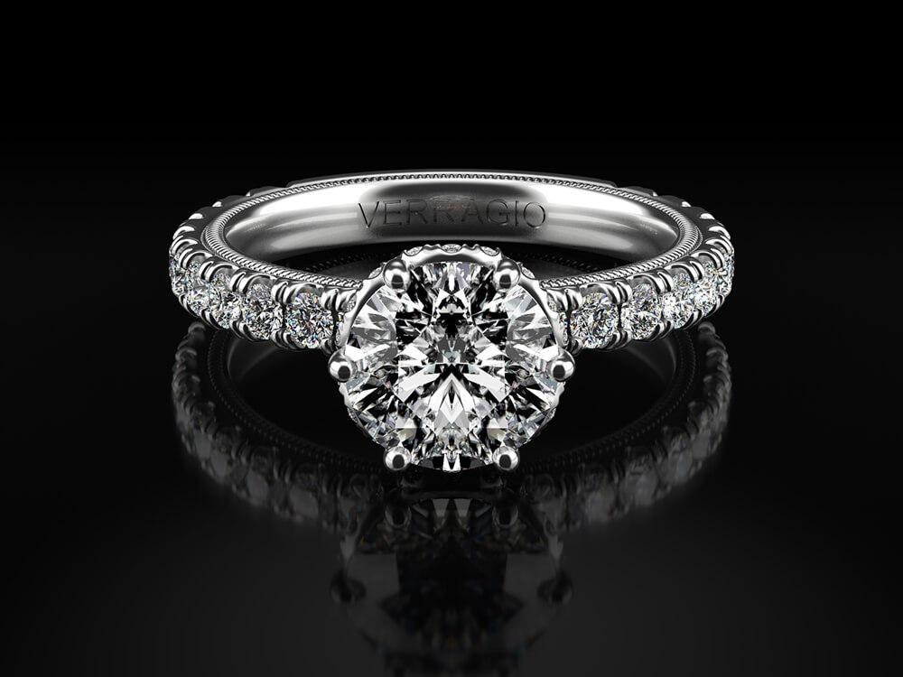 TRADITION - 210TR VERRAGIO Engagement Ring Birmingham Jewelry Verragio Jewelry | Diamond Engagement Ring TRADITION - 210TR