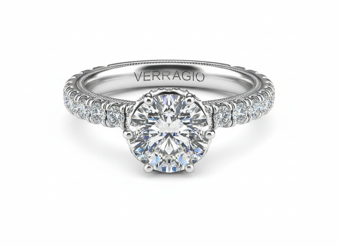 TRADITION - 210TR VERRAGIO Engagement Ring Birmingham Jewelry Verragio Jewelry | Diamond Engagement Ring TRADITION - 210TR