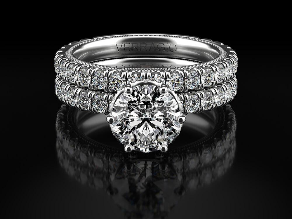 TRADITION - 210TR VERRAGIO Engagement Ring Birmingham Jewelry Verragio Jewelry | Diamond Engagement Ring TRADITION - 210TR