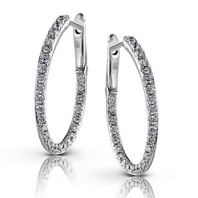 ZEGHANI - ZE177 ZEGHANI Hoop Earrings Birmingham Jewelry