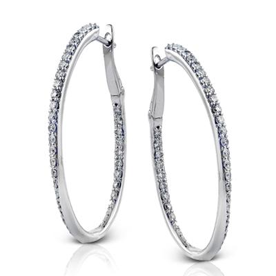 ZEGHANI - ZE200 Sutton ZEGHANI Hoop Earrings Birmingham Jewelry