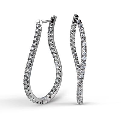 ZEGHANI - ZE209 ZEGHANI Hoop Earrings Birmingham Jewelry
