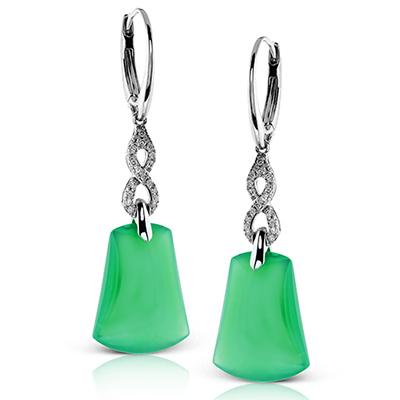 ZEGHANI - ZE456 ZEGHANI Color Earrings Birmingham Jewelry