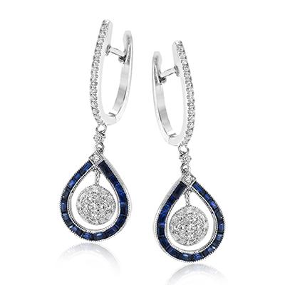 ZEGHANI - ZE638 ZEGHANI Color Earrings Birmingham Jewelry