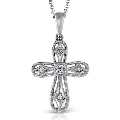 ZEGHANI - ZP113 ZEGHANI Cross Pendant Birmingham Jewelry