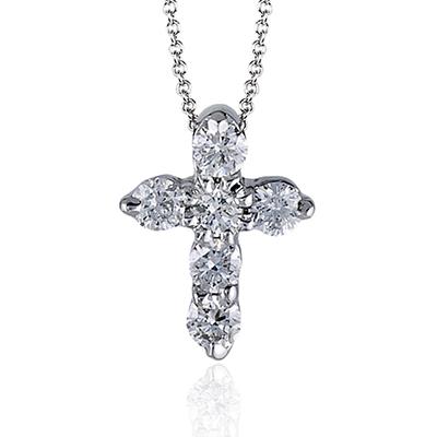 ZEGHANI - ZP263 Newington ZEGHANI Cross Pendant Birmingham Jewelry