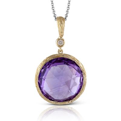 ZEGHANI - ZP441 Plymouth ZEGHANI Color Pendant Birmingham Jewelry