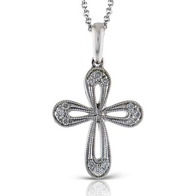 ZEGHANI - ZP464 ZEGHANI Cross Pendant Birmingham Jewelry