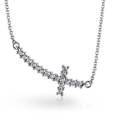 ZEGHANI - ZP637 ZEGHANI Cross Pendant Birmingham Jewelry