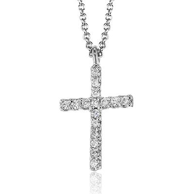 ZEGHANI - ZP862 ZEGHANI Cross Pendant Birmingham Jewelry