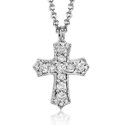 ZEGHANI - ZP863 ZEGHANI Cross Pendant Birmingham Jewelry