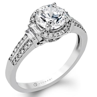 ZEGHANI - ZR1165 ZEGHANI Engagement Ring Birmingham Jewelry