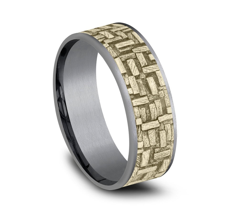 BENCHMARK - THE ARCADE BENCHMARK Men's Band Birmingham Jewelry