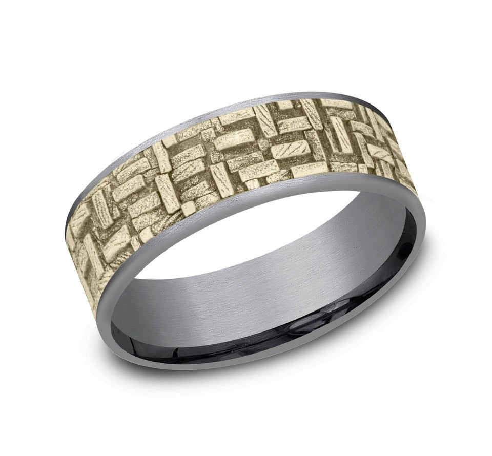 BENCHMARK - THE ARCADE BENCHMARK Men's Band Birmingham Jewelry