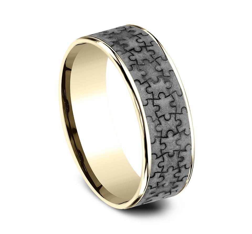 BENCHMARK - THE PUZZLE BENCHMARK Men's Band Birmingham Jewelry