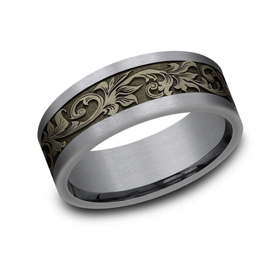 BENCHMARK - THE ROYAL BENCHMARK Men's Band Birmingham Jewelry