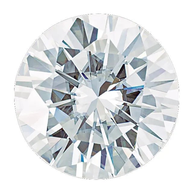 Birmingham Jewelry - 10.00mm Round Hearts & Arrows Forever One™ Lab-Grown Moissanite - Birmingham Jewelry