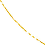 Birmingham Jewelry - 10K Gold 0.55mm Box Chain with Spring Ring - Birmingham Jewelry