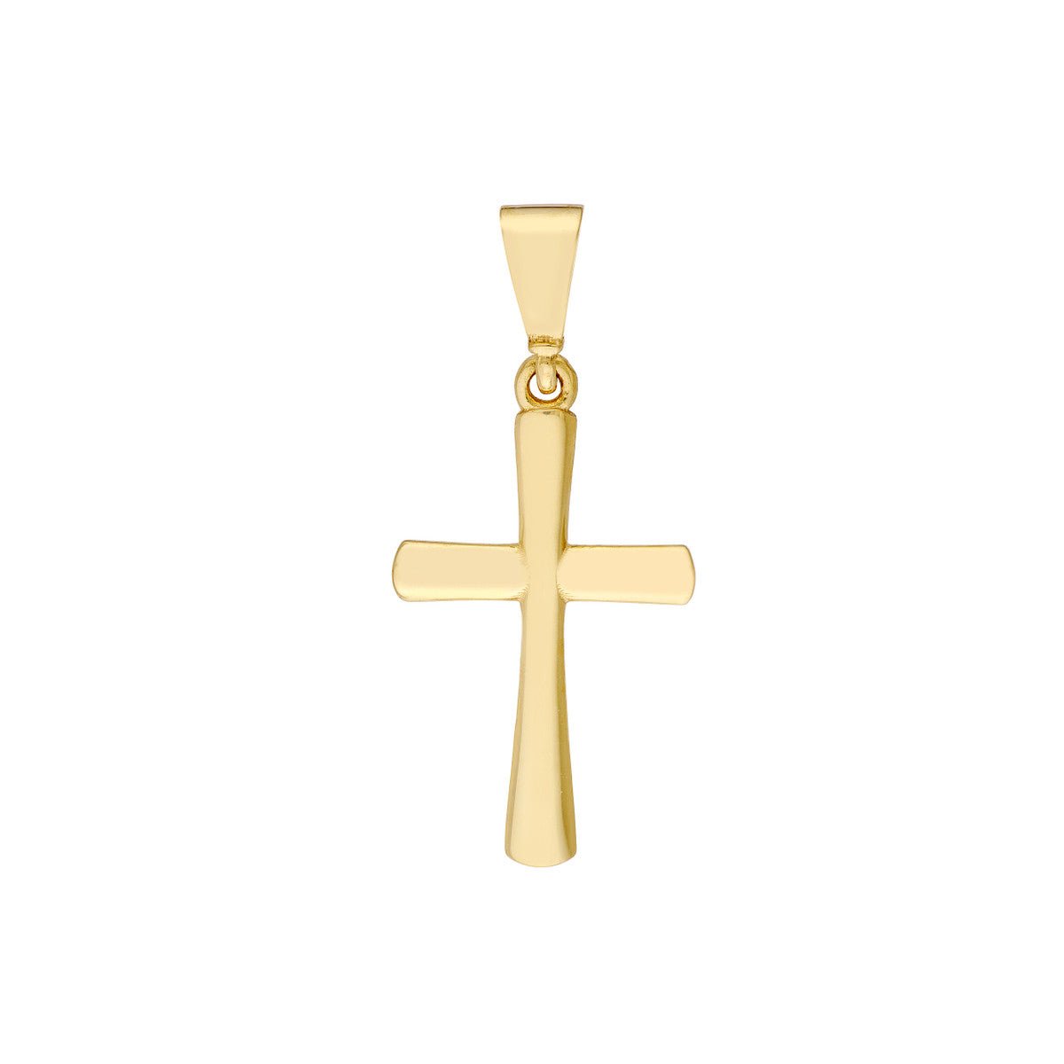 10K Yellow Gold Classic Cross Pendant Birmingham Jewelry Pendant Birmingham Jewelry