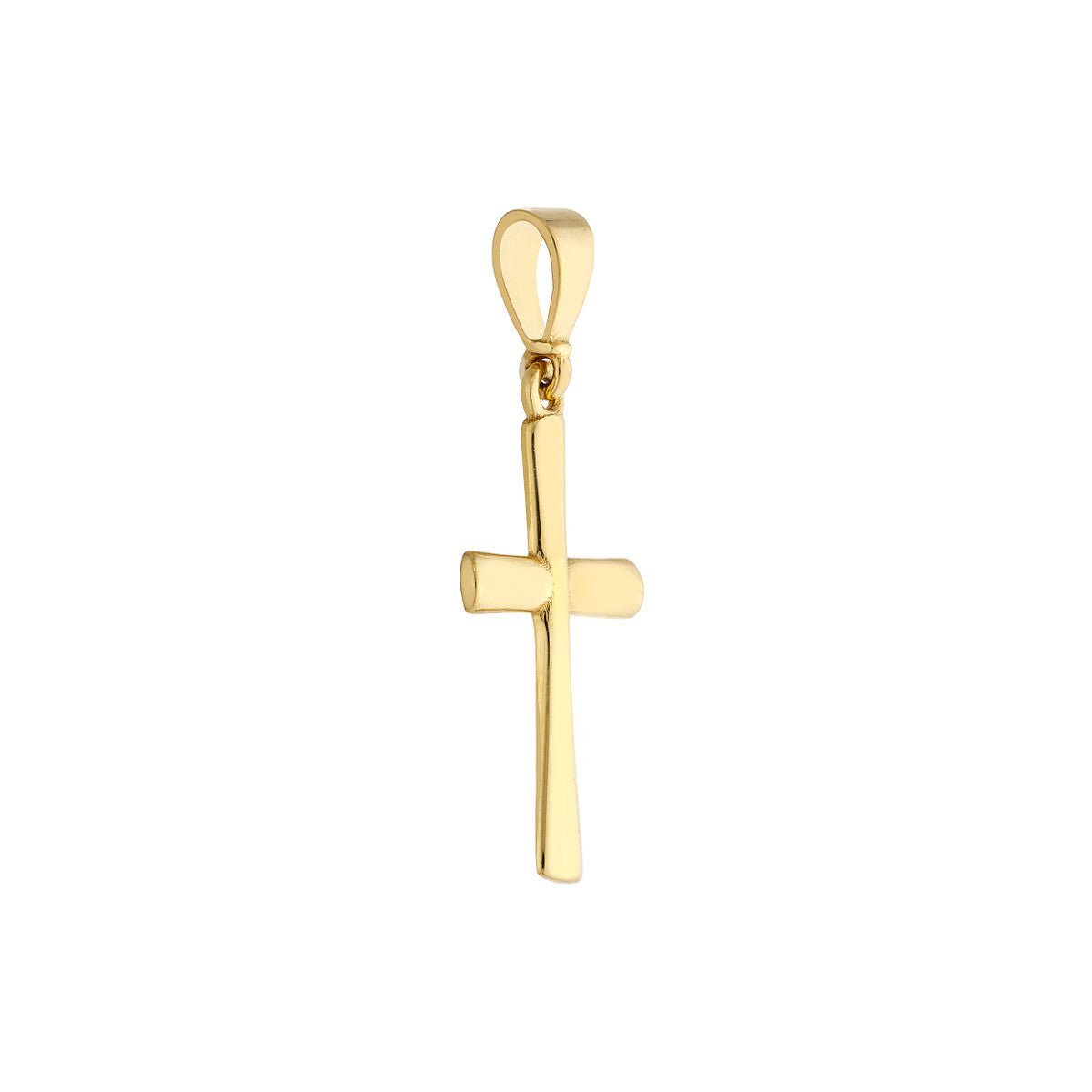 10K Yellow Gold Classic Cross Pendant Birmingham Jewelry Pendant Birmingham Jewelry