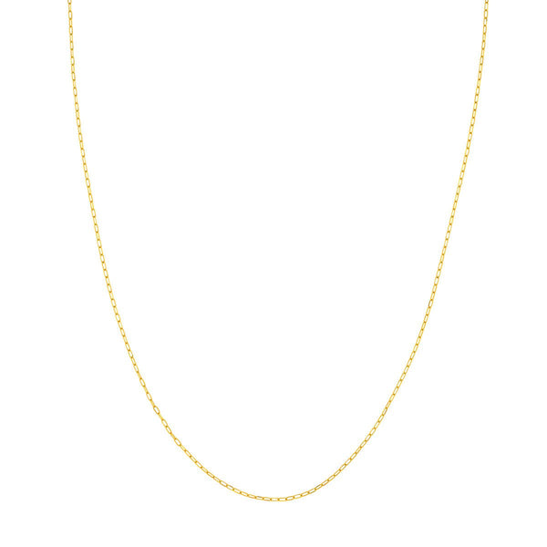 Birmingham Jewelry - 14K Gold 1.10mm D/C Forzentina Chain with Spring Ring - Birmingham Jewelry