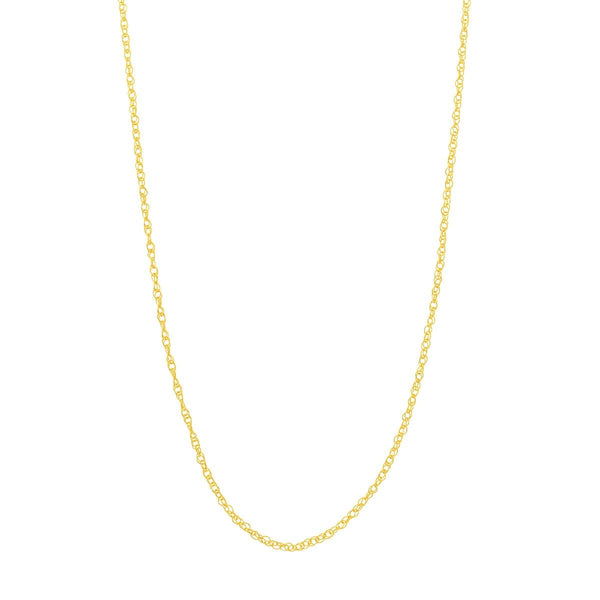 14K Gold 1.2mm Adjustable Pendant Rope Chain Birmingham Jewelry Chain Birmingham Jewelry 