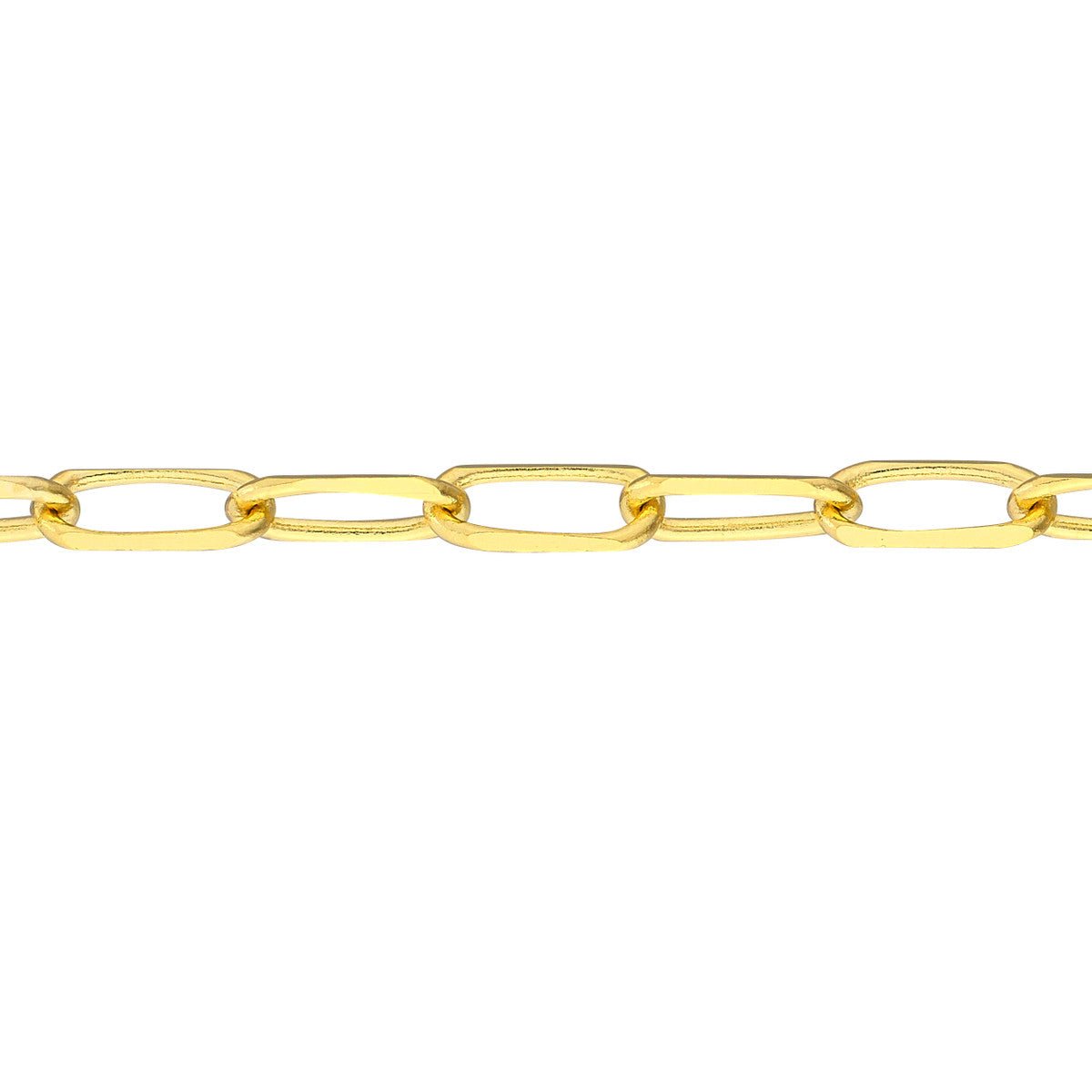 14K Gold 1.70mm Paperclip Choker Chain Birmingham Jewelry Choker Birmingham Jewelry