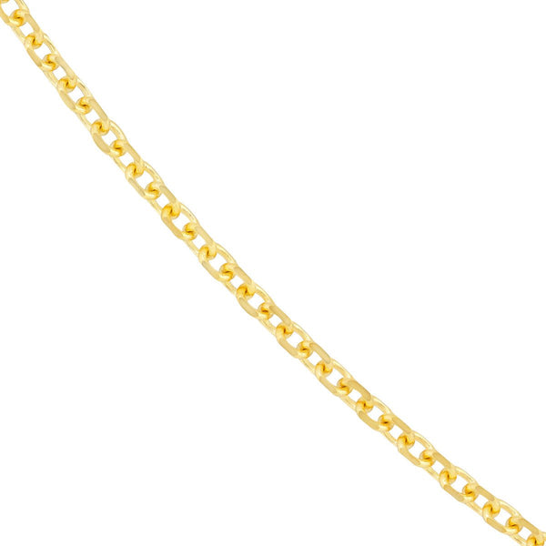 CleverDelights 4x6mm Cable Chain - Gold Color - 30 Feet