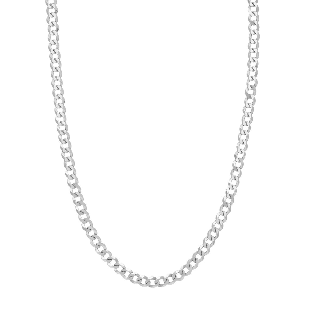 Birmingham Jewelry - 14K Gold 7mm Curb Chain with Lobster Lock - Birmingham Jewelry