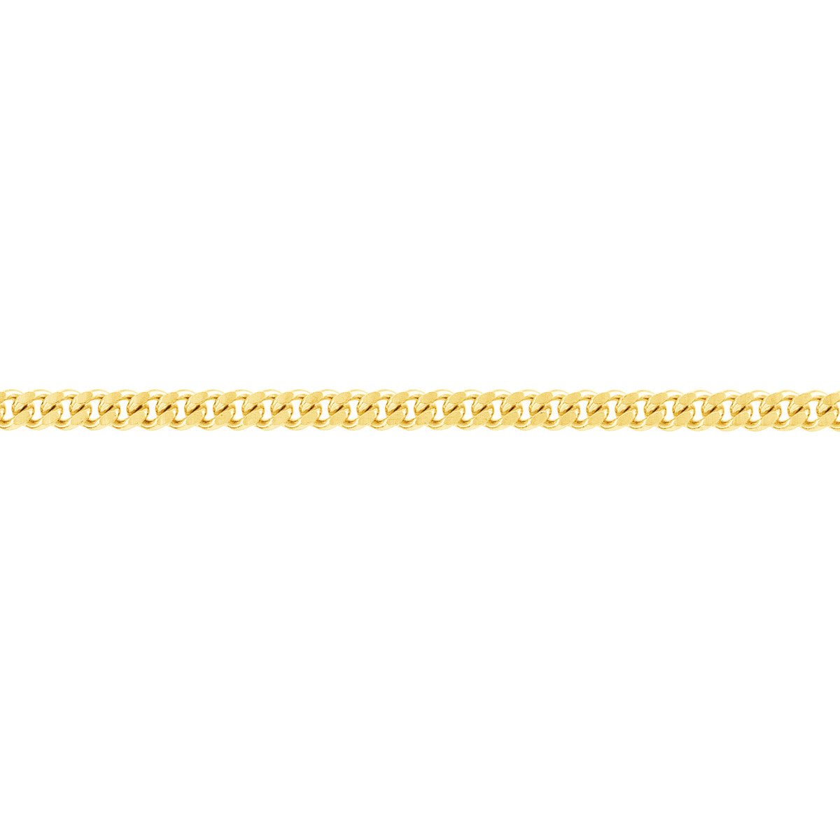 Birmingham Jewelry - 14K Gold Curb Chain Adjustable Anklet - Birmingham Jewelry