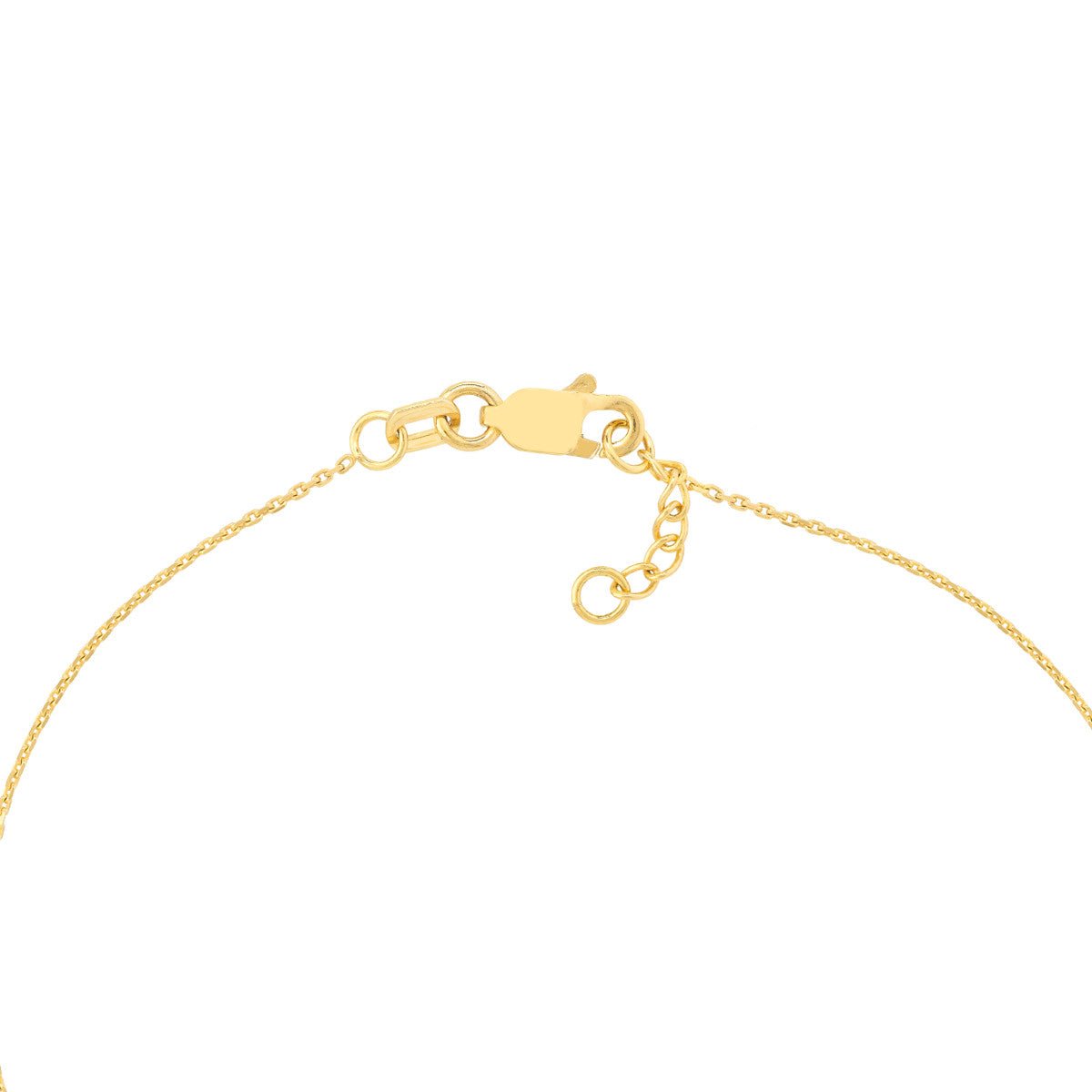Birmingham Jewelry - 14K Gold Puffy Open Wire Heart Adjustable Bracelet - Birmingham Jewelry