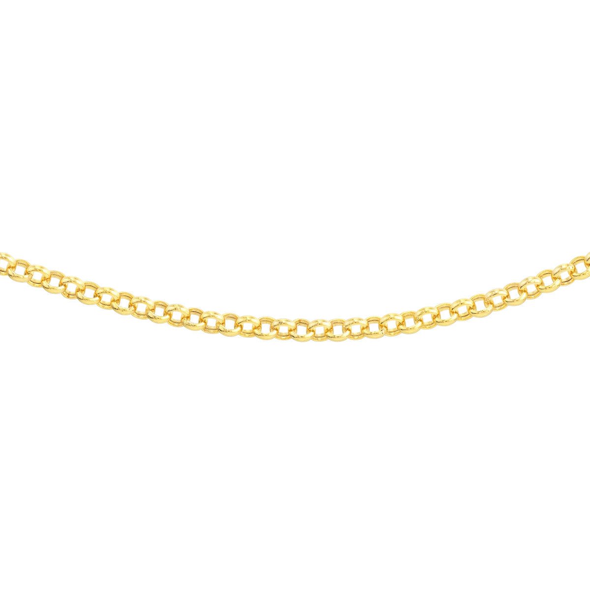 14K Gold Rolo Choker Chain Birmingham Jewelry Choker Birmingham Jewelry