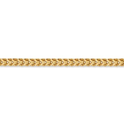 14k Gold Semi Solid Franco Chain Birmingham Jewelry Gold Chain Birmingham Jewelry 