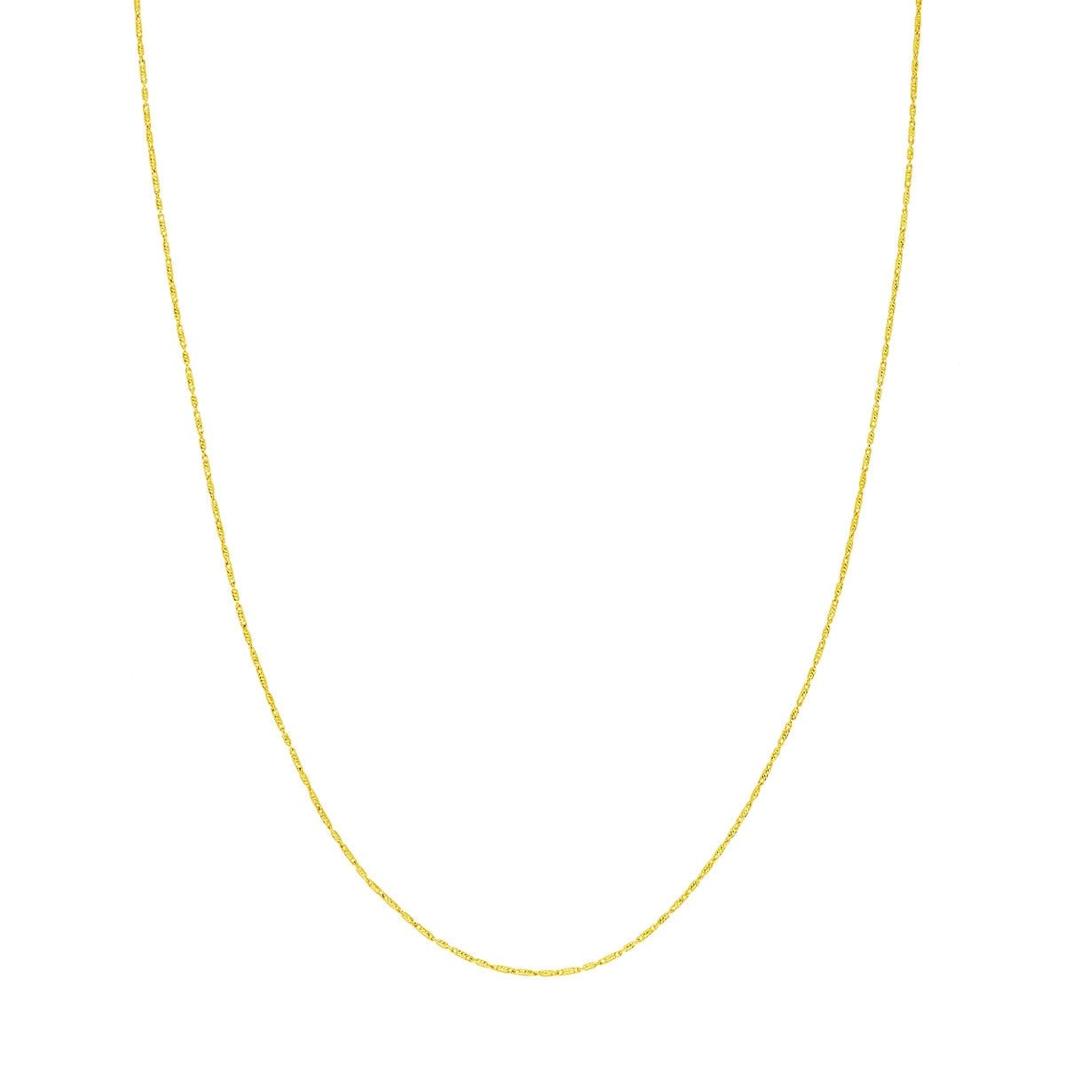 14K Gold Slider Bead Adjustable Lumacina Chain Birmingham Jewelry Chain Birmingham Jewelry