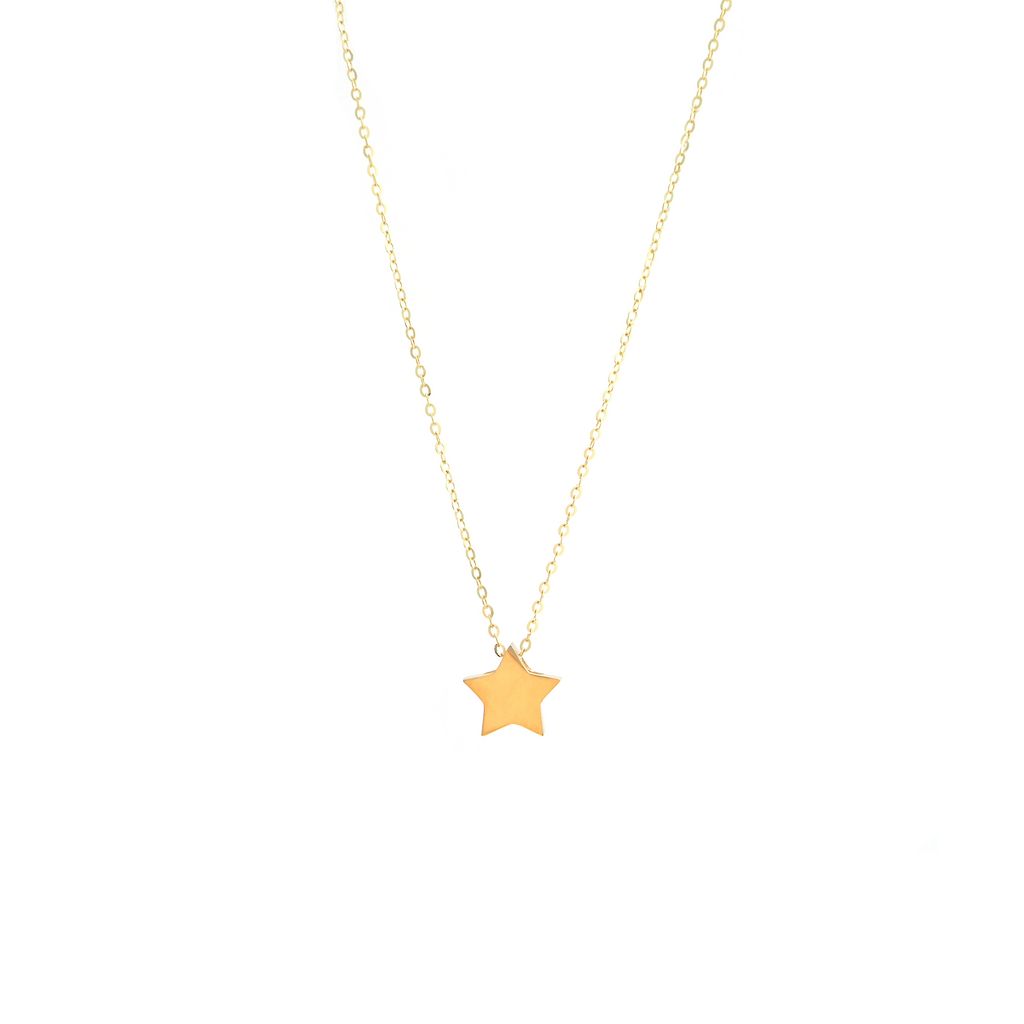 14K Gold Star Necklace Birmingham Jewelry Necklace Birmingham Jewelry