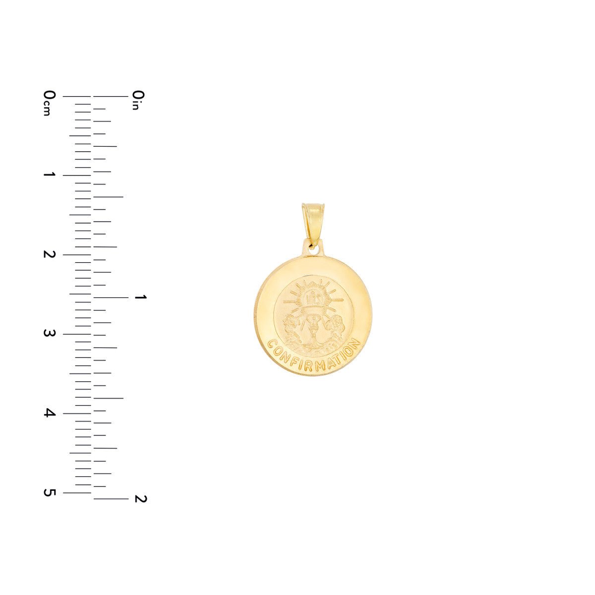 Birmingham Jewelry - 14K Yellow Gold Confirmation Medal - Birmingham Jewelry