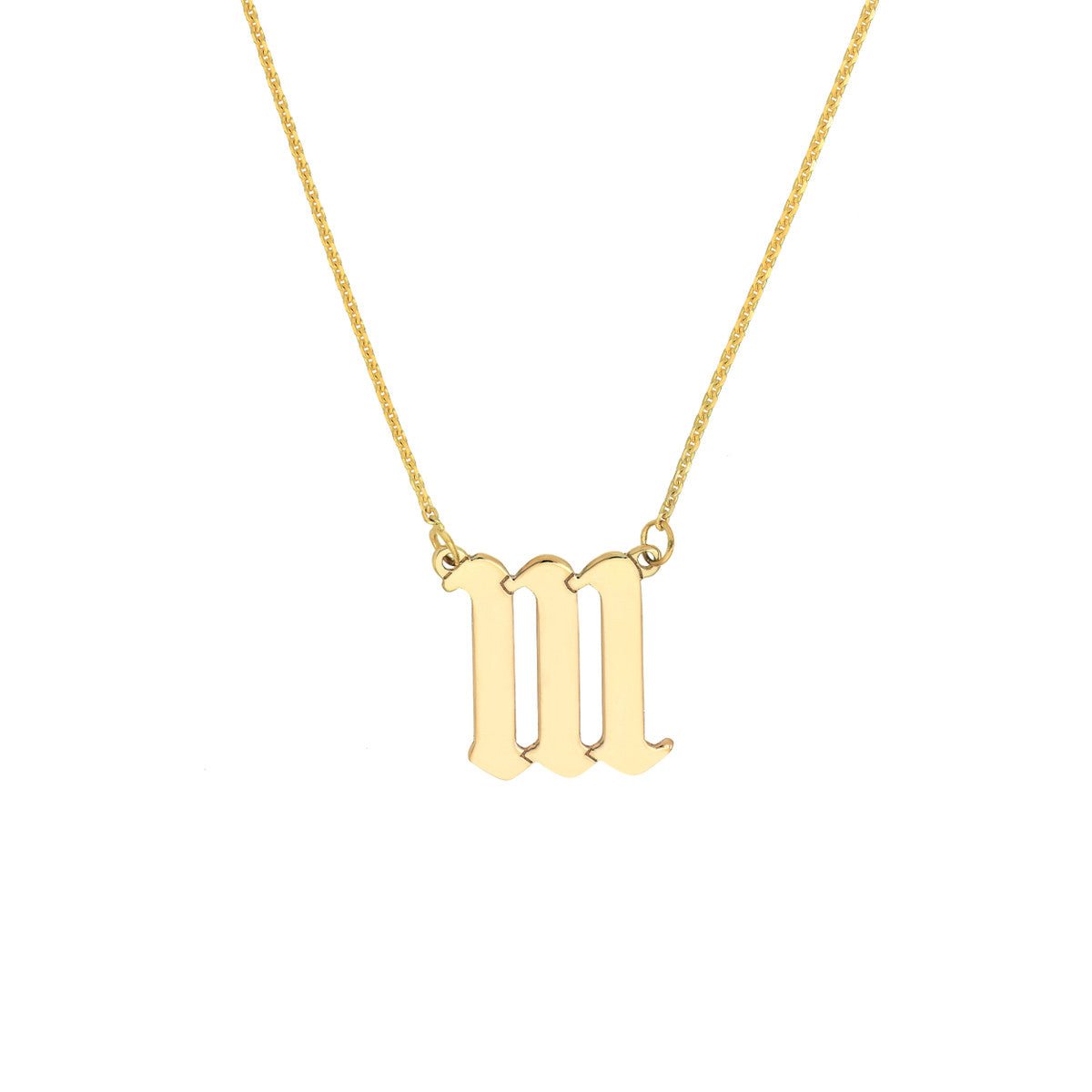 Birmingham Jewelry - 14K Yellow Gold Numerology Angelical No 111 - Intuition - Birmingham Jewelry