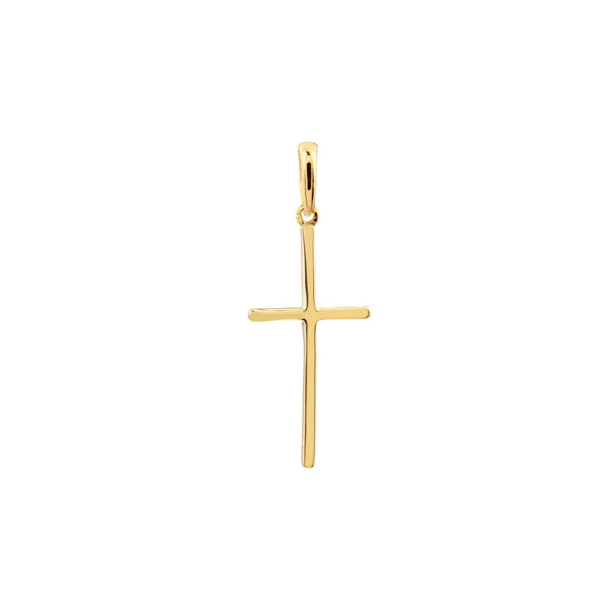 Birmingham Jewelry - 14K Yellow Gold Polished Cross Pendant