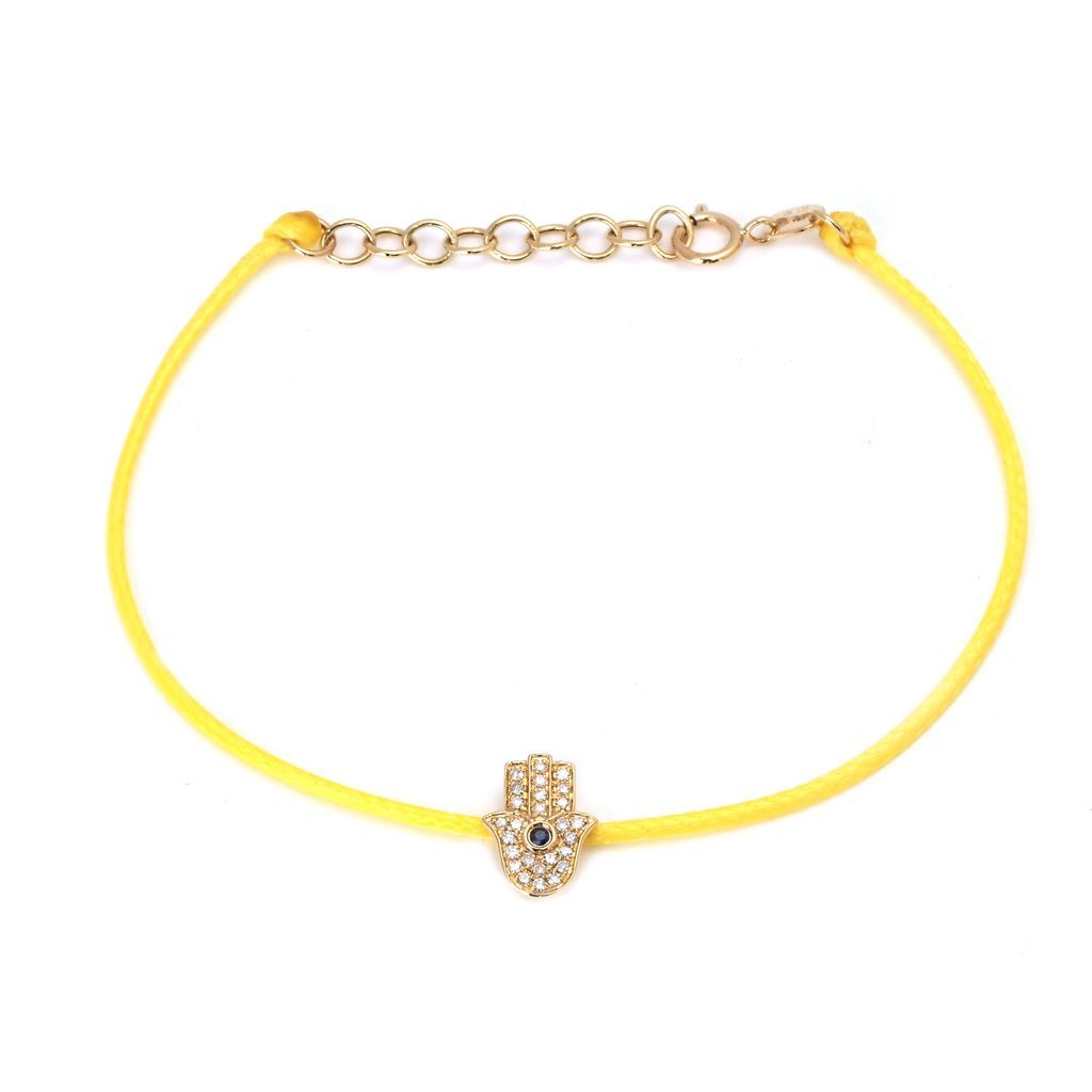 14K Yellow Gold Religious Round Bezel Diamond Bracelet Birmingham Jewelry Bracelet Birmingham Jewelry