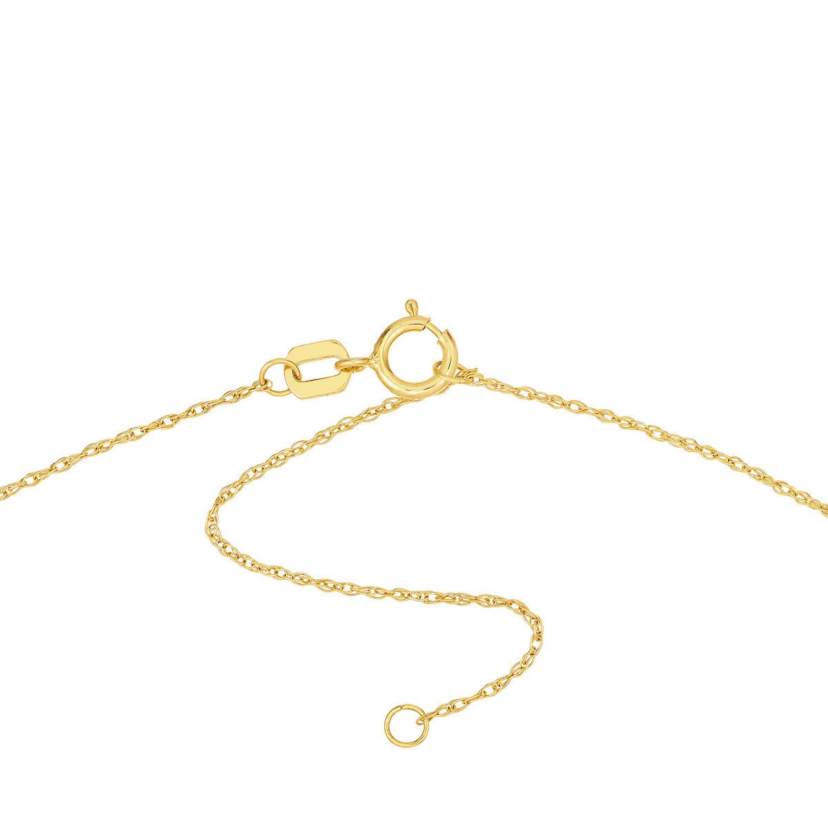 Birmingham Jewelry - 14K Yellow Gold So You Mini Sugar Skull Adjustable Necklace - Birmingham Jewelry