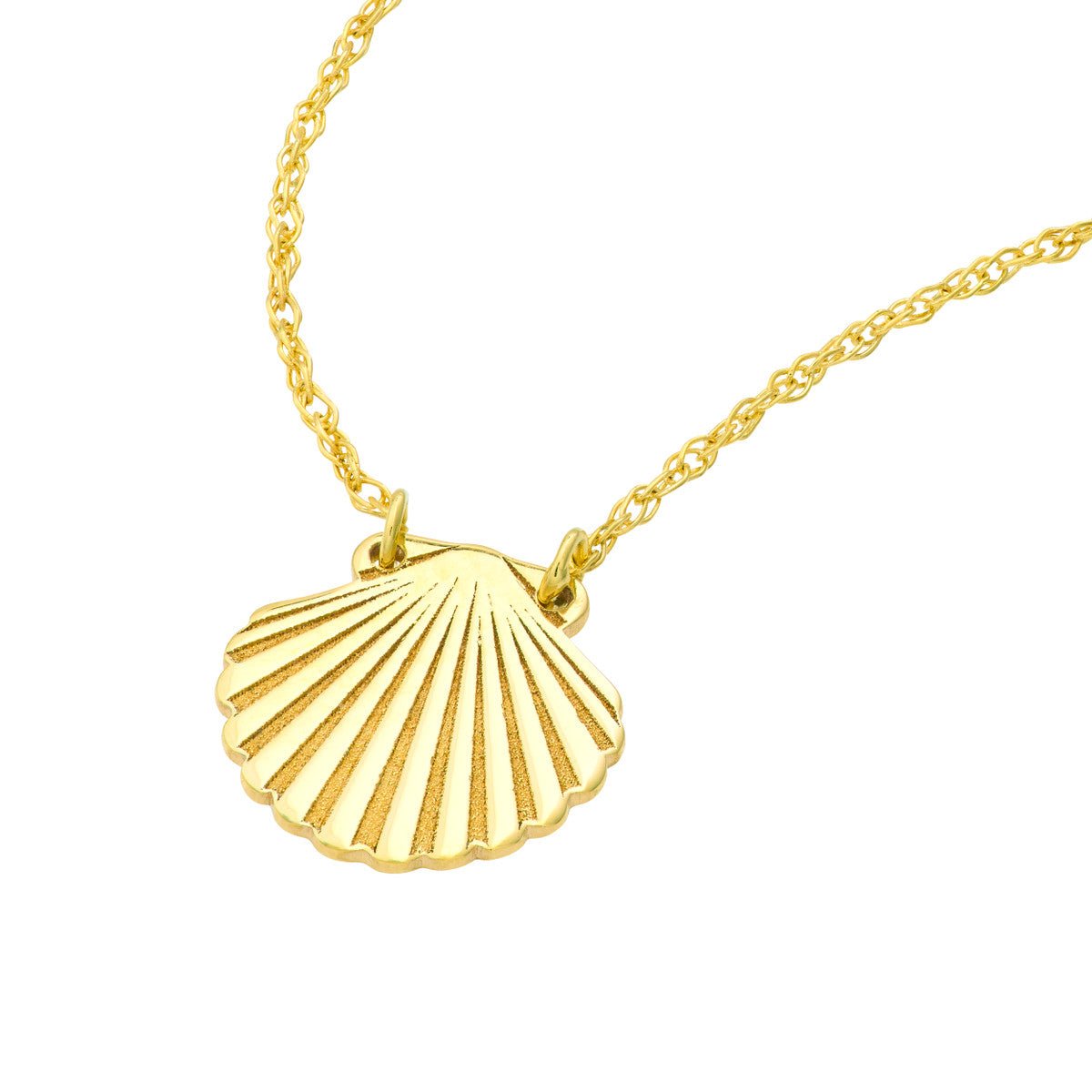 Birmingham Jewelry - 14K Yellow Gold So You Seashell Necklace - Birmingham Jewelry