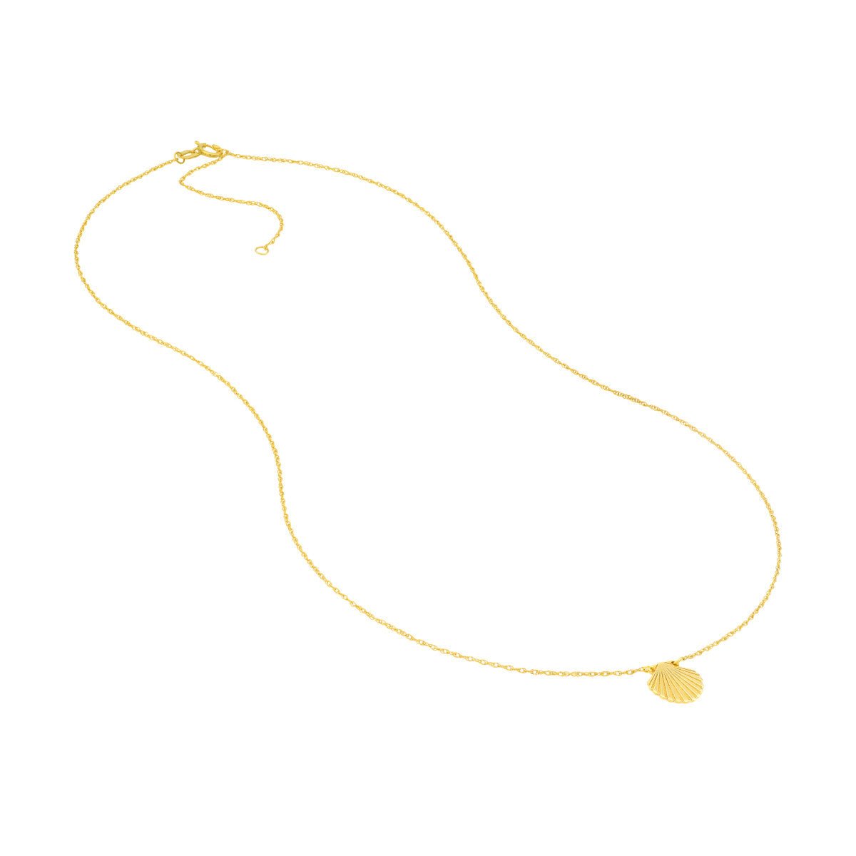 Birmingham Jewelry - 14K Yellow Gold So You Seashell Necklace - Birmingham Jewelry