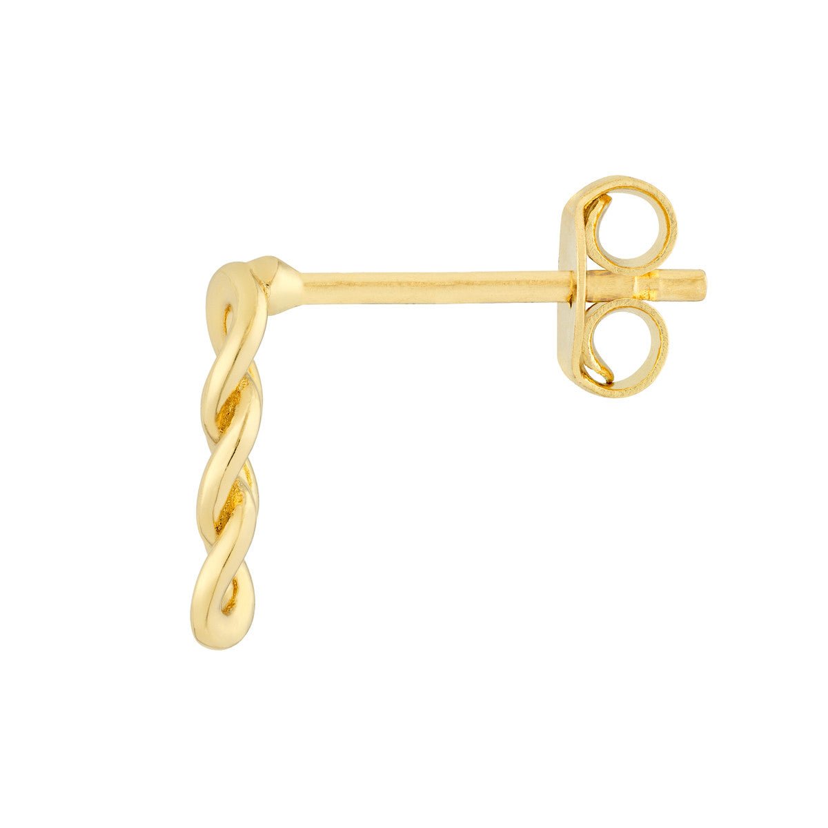Birmingham Jewelry - 14K Yellow Gold Triple Link Earrings - Birmingham Jewelry