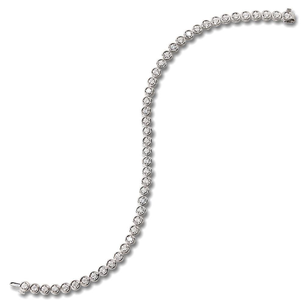 BEZEL-SET DIAMOND TENNIS BRACELET Birmingham Jewelry Bracelet Birmingham Jewelry