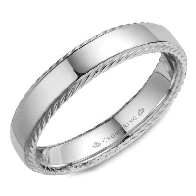 CrownRing WB-007R5 CrownRing Men's Band Birmingham Jewelry