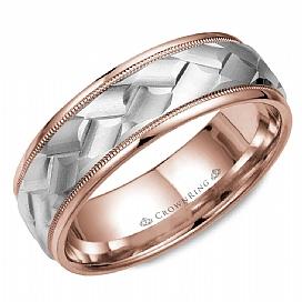 CrownRing WB-9098 CrownRing Men's Band Birmingham Jewelry