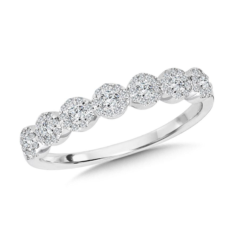 DIAMOND DELIGHTS HALO BAND Birmingham Jewelry Stackable Band Birmingham Jewelry