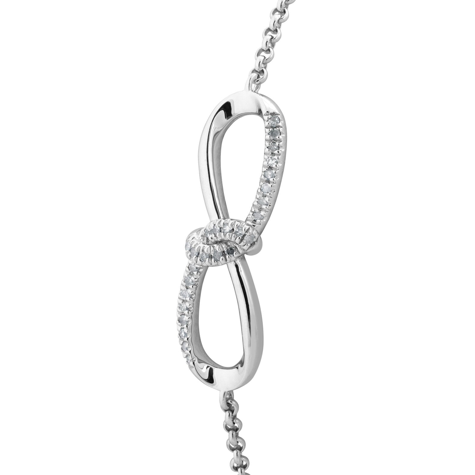 Infinity Bracelet - BJEESB283D Birmingham Jewelry Silver Bracelet Birmingham Jewelry