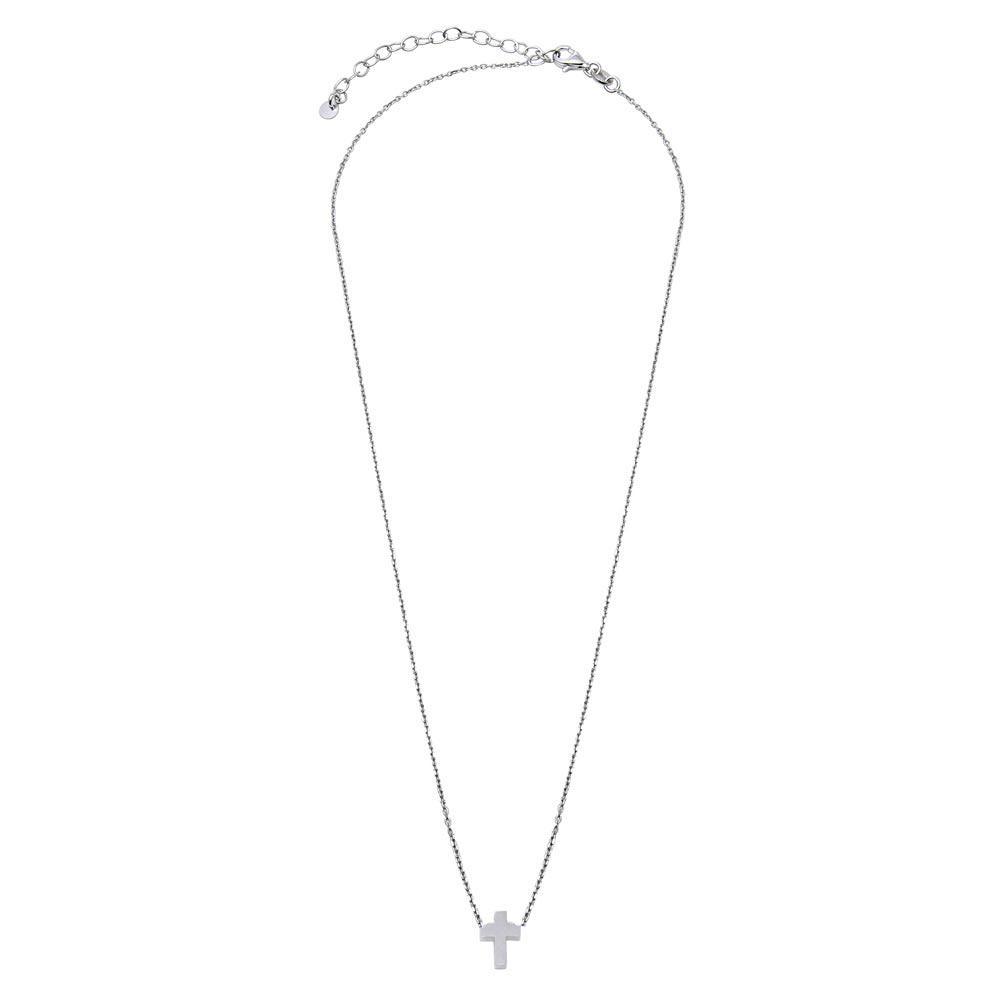 Mini Cross Pendant Necklace Birmingham Jewelry Silver Necklace Birmingham Jewelry
